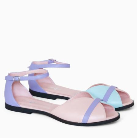Sandale cu talpa joasa, casual, Diane Marie S 27, piele naturala [2]