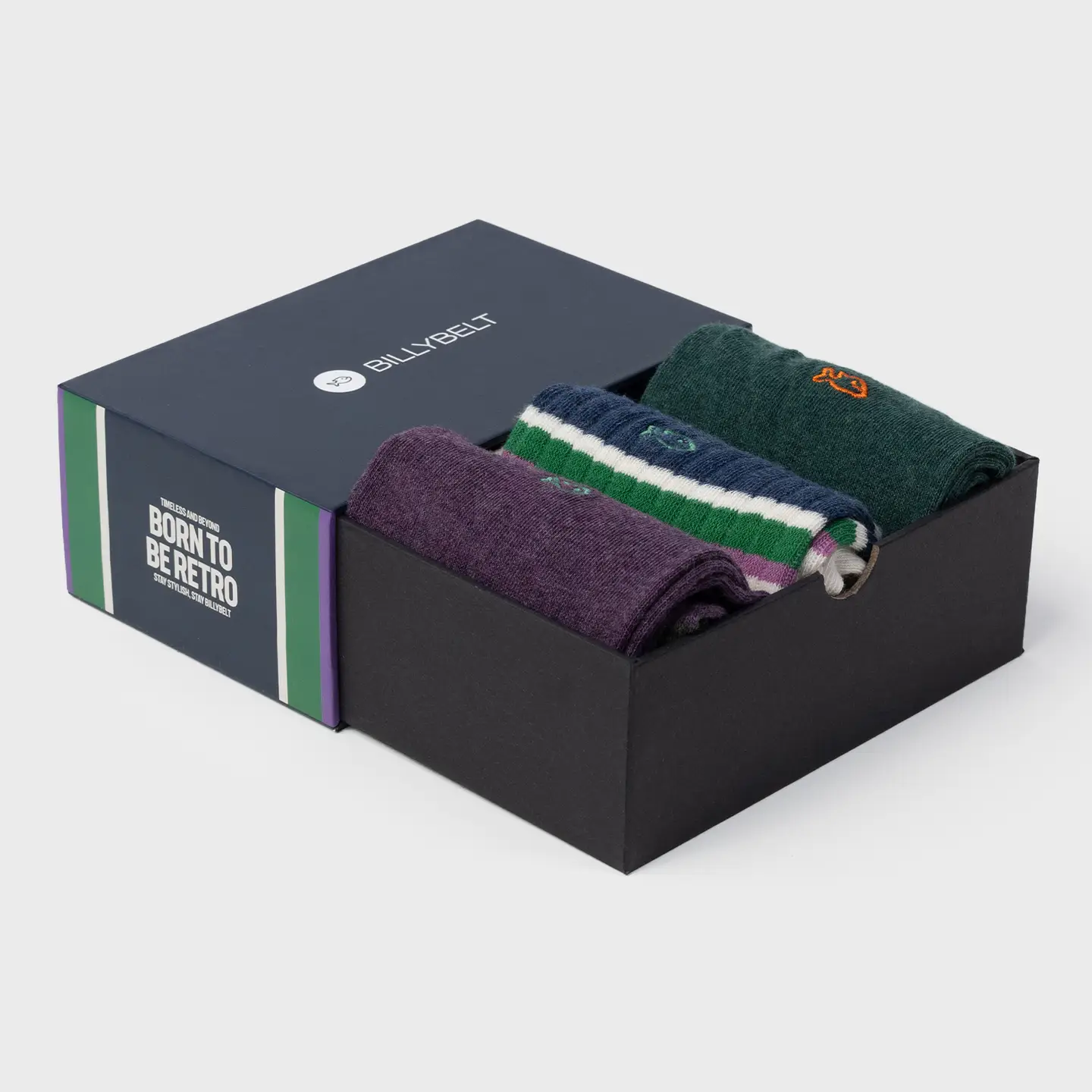 HAINE - Set cadou de șosete pentru bărbați – Born To Be Retro
