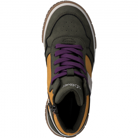 Sneakers baieti S'Oliver 5-45201-39, piele ecologica, multicolor [3]