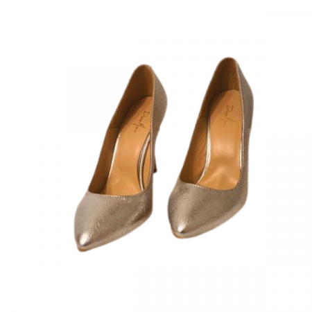 Pantofi dama, Diane Marie P1, eleganti, stiletto, piele naturala, argintii [5]