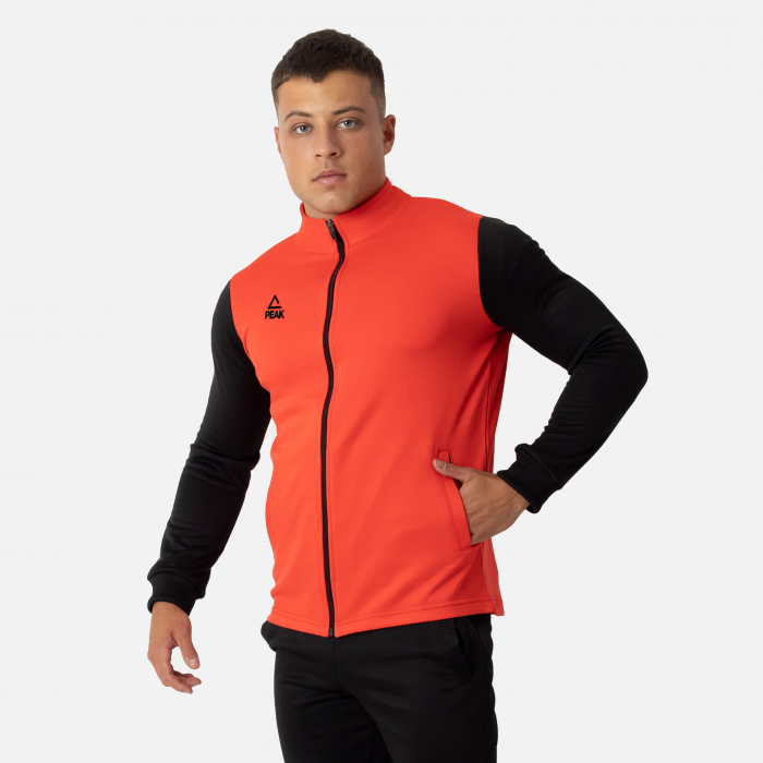 Bluza trening poliester Peak Team23 rosu [2]