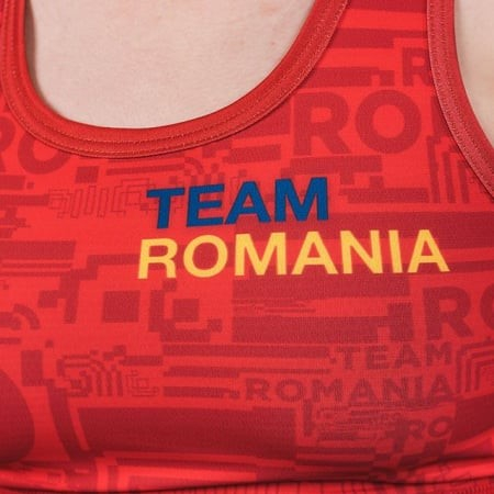 Bustiera Peak TeamRomania20 dama rosu [4]