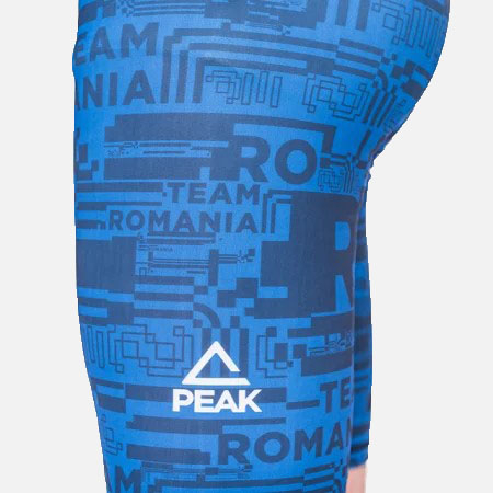 Colant scurt Peak TeamRomania20 barbati albastru [4]