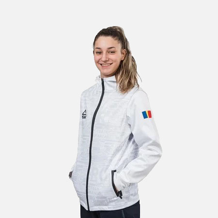 Geaca softshell TeamRomania20 alb [4]
