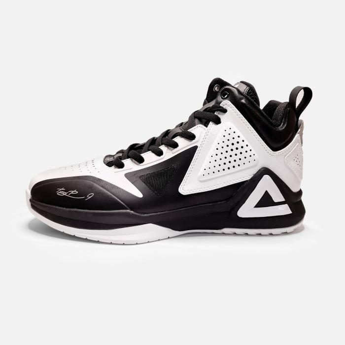 Ghete baschet PEAK Tony Parker All Star I alb/negru [2]