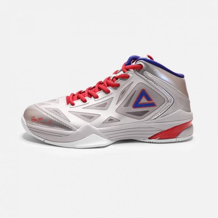 Ghete baschet PEAK Tony Parker TP9 argintiu [2]