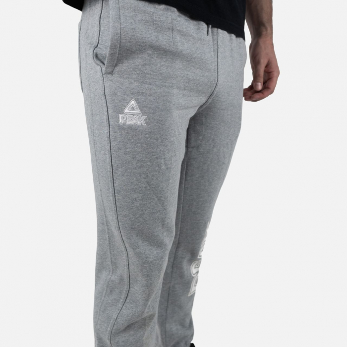 Pantaloni bumbac PEAK Training gri deschis [4]