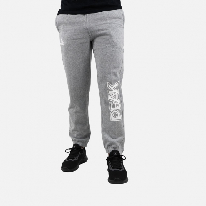 Pantaloni bumbac PEAK Training gri deschis [2]