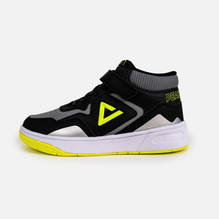Pantofi sport copii Peak Court negru/verde [4]