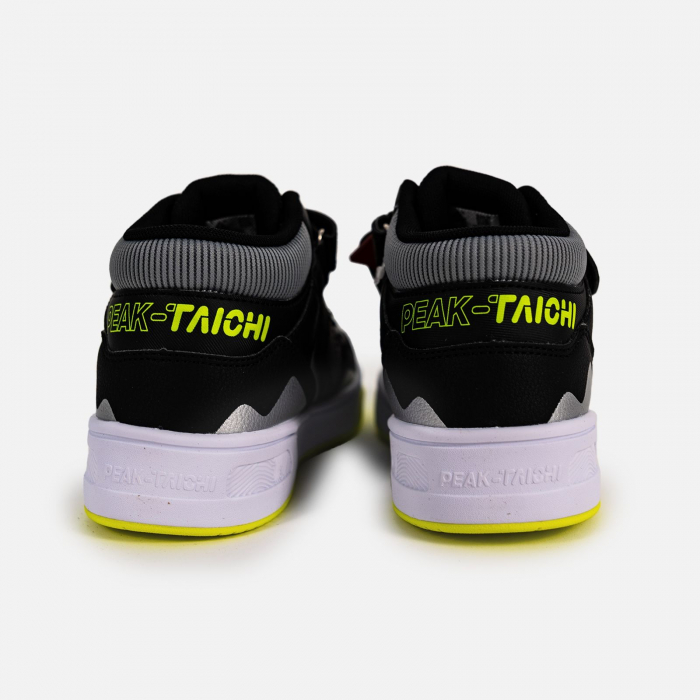 Pantofi sport copii Peak Court negru/verde [3]