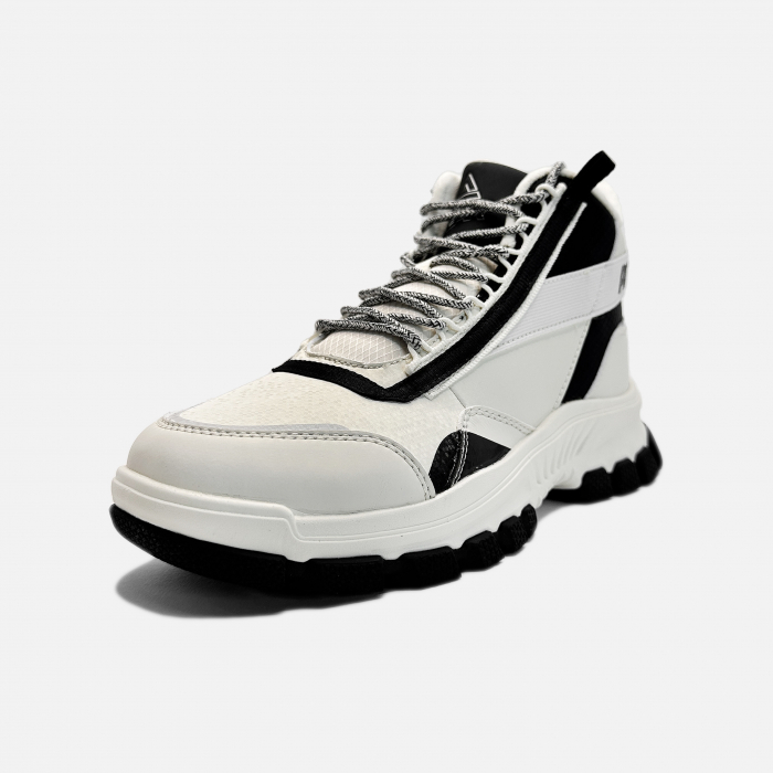 Pantofi sport iarna Peak Advance Trail dama, alb/negru [1]