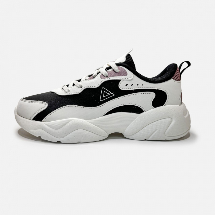 Pantofi sport Peak Easy Luxury Fashion alb/negru [2]