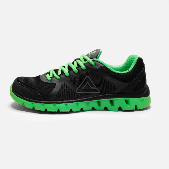 Pantofi sport PEAK Forest negru/verde [2]