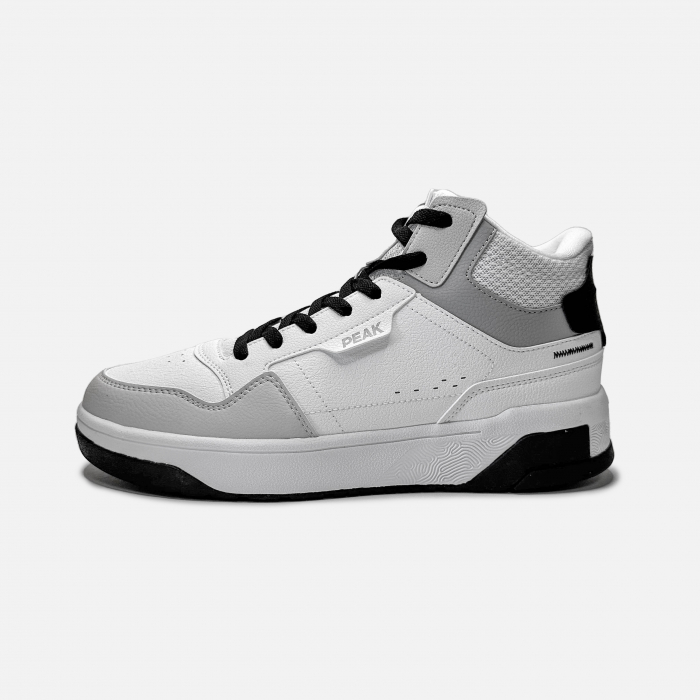 Pantofi sport Peak High Culture  alb/negru/gri [2]