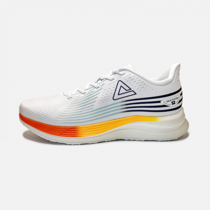 Pantofi sport Peak Running Pro alb/portocaliu [2]
