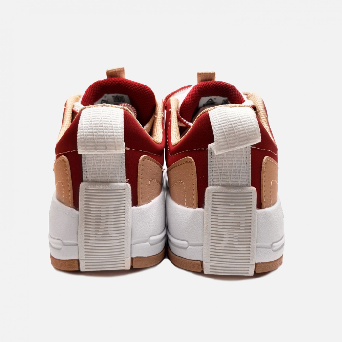 Pantofi sport Peak Skateboards barbati alb/rosu [3]