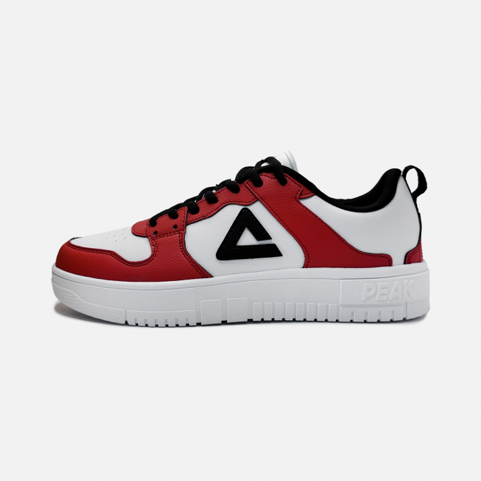 Pantofi sport Peak Top Casual II alb/rosu [2]