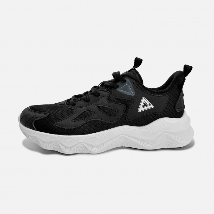 Pantofi sport Peak Trail Running barbati negru/alb [2]