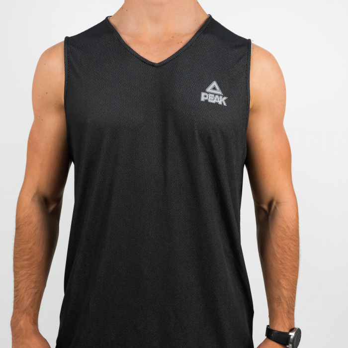 Set maiou/short baschet reversibil Peak negru/alb [3]