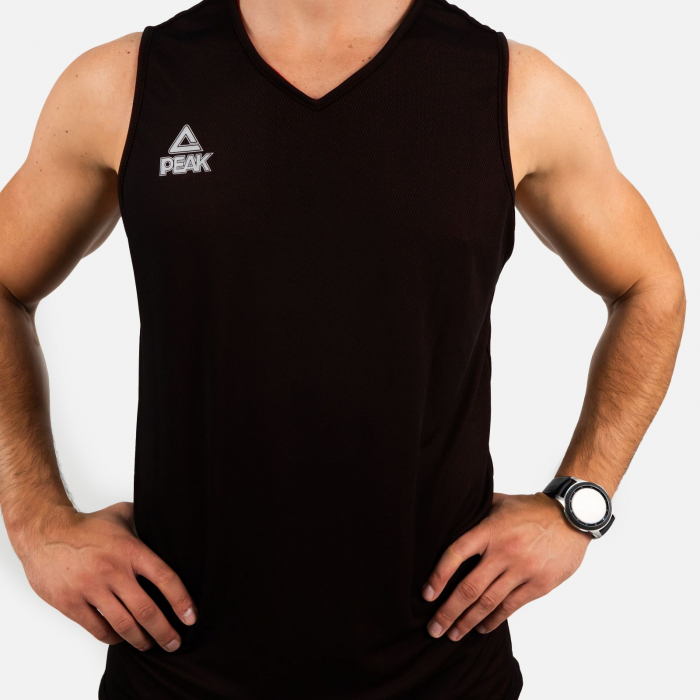 Set maiou/short baschet reversibil Peak rosu/negru [3]