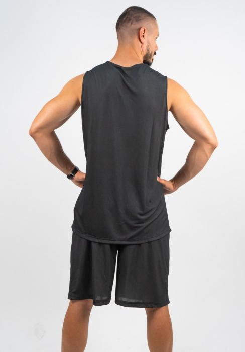 Set maiou/short baschet reversibil Peak rosu/negru [6]