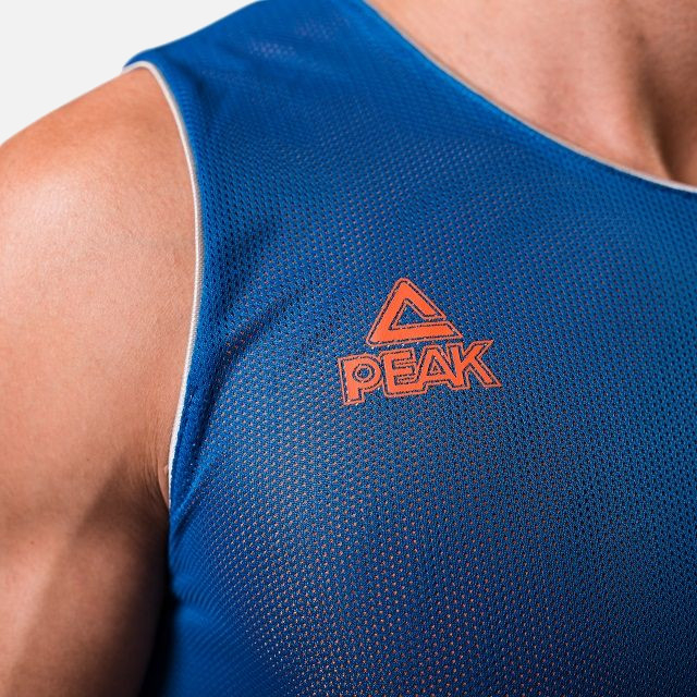 Set maiou/short baschet reversibil PEAK S3Ball albastru/portocaliu [4]