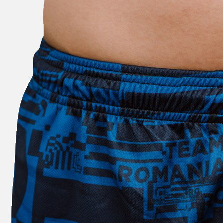 Short antrenament Poly Peak TeamRomania20 albastru [3]