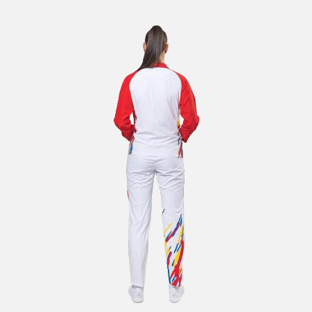 Trening Podium Feminin PEAK TeamROmania19 alb/rosu [2]