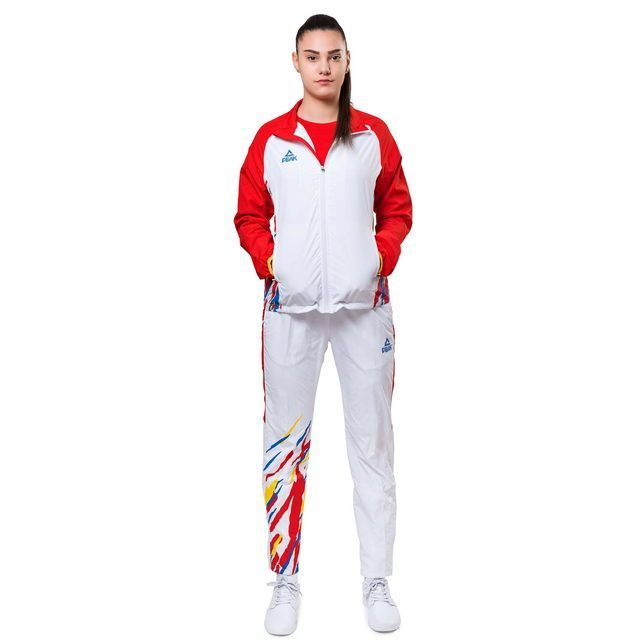 Trening Podium Feminin PEAK TeamROmania19 alb/rosu [6]