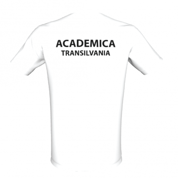 Tricou Antrenament Oficial Academica Transilvania alb [3]