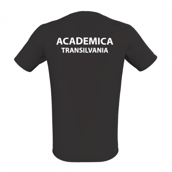 Tricou Antrenament Oficial Academica Transilvania negru [3]