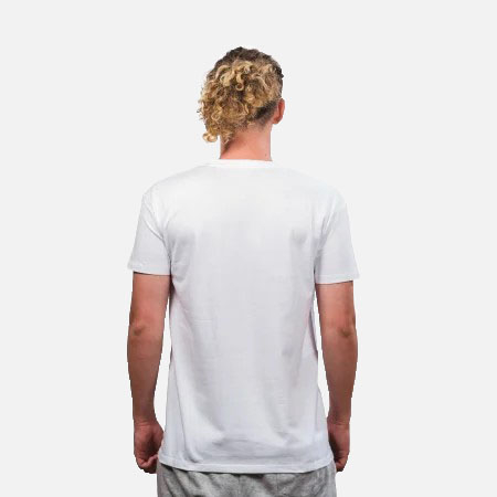 Tricou bumbac PEAK TeamRomania20, alb [6]