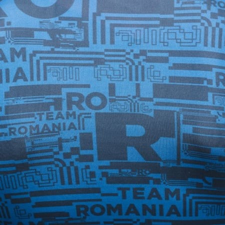 Tricou maneca scurta Peak Tight TeamRomania20 albastru [6]