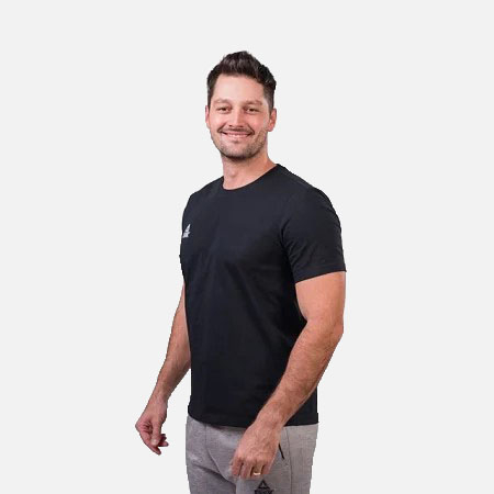 Tricou PEAK Basic negru [2]