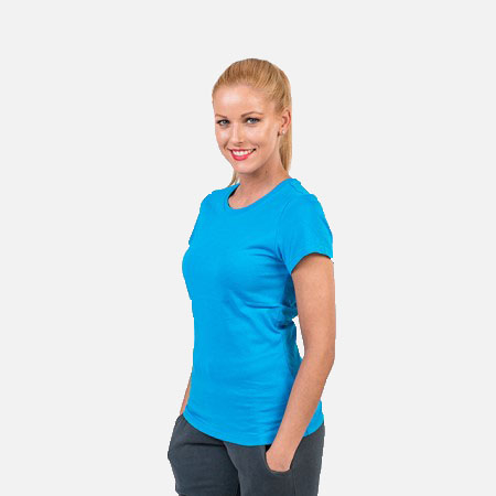 Tricou PEAK Training II dama albastru [2]