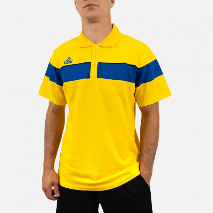 Tricou Polo PEAK Buzz galben [2]
