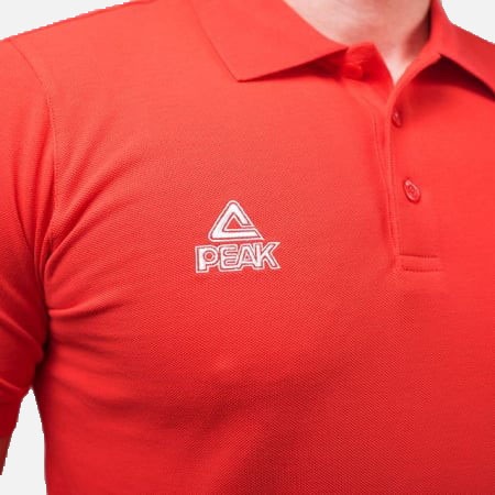 Tricou polo PEAK Crew rosu [4]