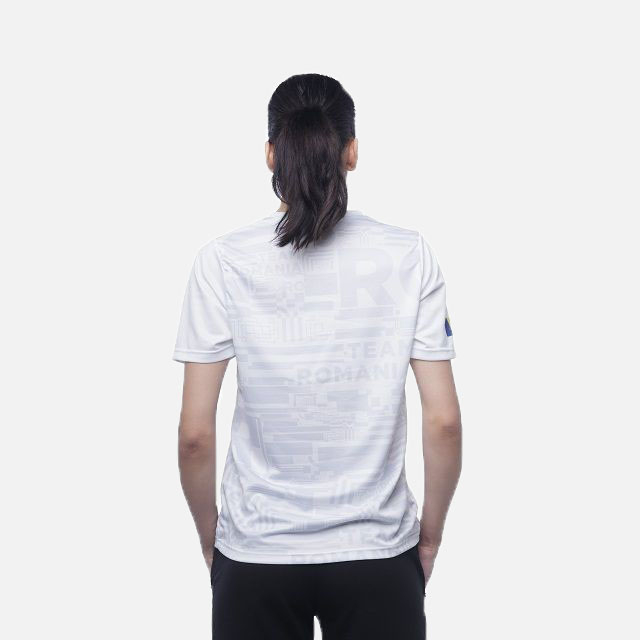 Tricou Poly Peak TeamRomania20 alb [3]