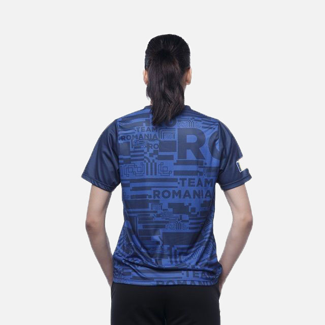 Tricou Poly Peak TeamRomania20 albastru [5]