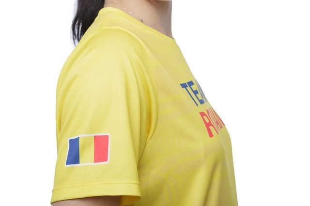 Tricou Poly Peak TeamRomania20 galben [3]