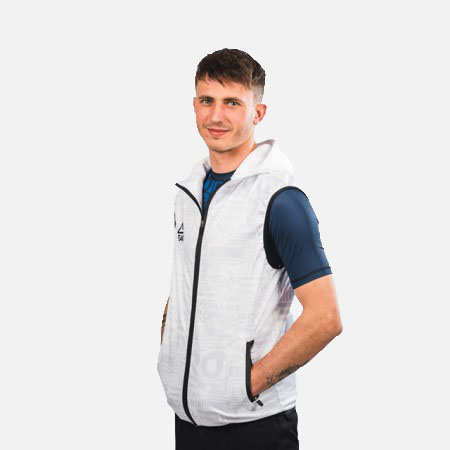 Vesta softshell TeamRomania20 alb [2]