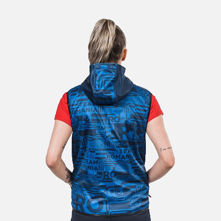 Vesta softshell TeamRomania20 albastru [3]