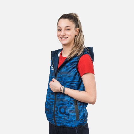 Vesta softshell TeamRomania20 albastru [2]