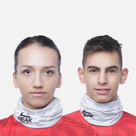 Caciula - Bandana Peak TeamRomania20 alb BeDifferent