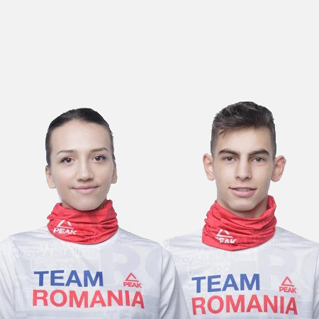 Caciula - Bandana Peak TeamRomania20 rosu