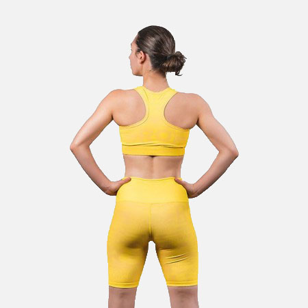 Bustiera Peak TeamRomania20 dama galben [1]