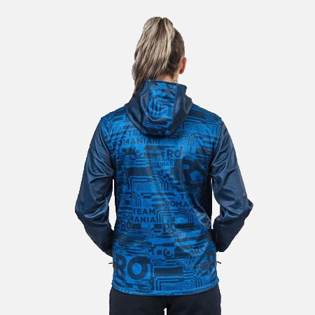 Geaca softshell TeamRomania20 albastru [1]