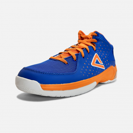 Ghete baschet PEAK copii albastru-portocaliu [0]