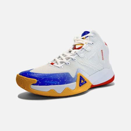 PANTOFI SPORT - Ghete baschet Peak Match alb/albastru
