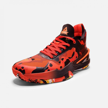 PANTOFI SPORT - Ghete baschet Peak Taichi Flash rosu/negru